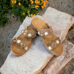 Low Wedge Slides Zulily Camel