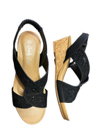 Women's Wedge Comfort Wedge Sandals Black