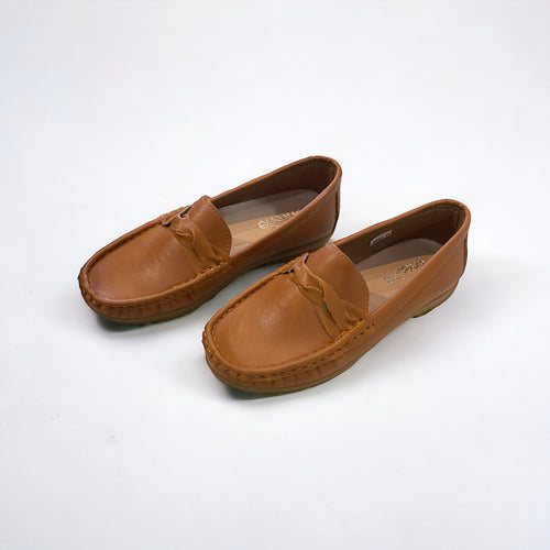 sheshe - Australia Women's Flat Loafers - Tan