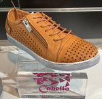 Cabello EG17 Sneakers (Tan)Orthotic friendly